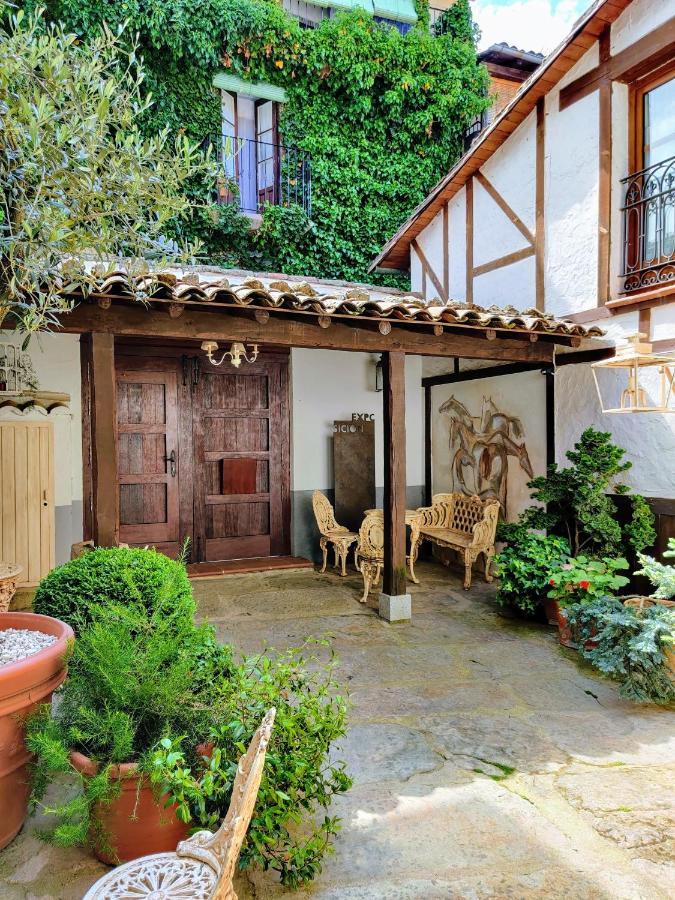 Posada Restaurante Casa De La Sal Candelario Exteriér fotografie